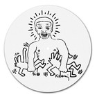 Keith And Larry Levan Turntable Slipmat - Disco Art Paradise Garage Dj