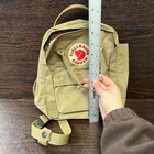 Fjallraven Unisex Kanken Mini Backpack Tan Beige Small School Daypack Travel Bag