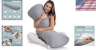 Weighted Body Pillow For Adults Cooling Full Size 48x14 Inch 8lbs