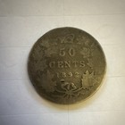 1892 Canada 50 Cents Silver Coin 50c Queen Victoria  0061 
