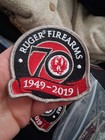 Ruger Firearms Embroidered Ruger Patch  75th Anniversary Patch Red black