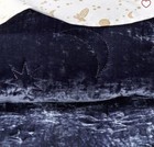 Pottery Barn X Harry Potter Magical Velvet Full-queen Size Quilt - Midnight Blue