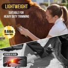 Horse Clippers Cordless Quiet  Professional Livestock Clippers With    