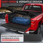 For 14-19 Silverado Sierra Truck 6 5ft Bed Frp Hard Solid Tri-fold Tonneau Cover