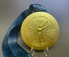 2024 Paris Olympic Gold Medal Exact Replica Diameter 85mm weight 330g