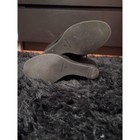 Faux Suede Wedge Ankle Boots Lace-up Hidden Heel Casual Booties Dark Grey
