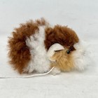Hamster Guinea Pig Stuffed Animal Real Alpaca Fur Actual Size Realistic 5  Long
