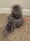 Jellycat Orpie Chicken Orange brown  Striped Plush Stuffed Animal
