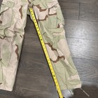 Vtg Us Army Desert Camo Bdu Pants Small short  3 Color Combat Trousers Military