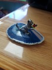 Rare Vintage Austrian Vienna Miniature Cold Painted Bronze Cat Figurine W  Small