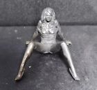 Chinese Bronze Girl Collectable Art Not Antique Statue Figure