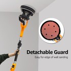 800-2100 Rpm Adjustable Drywall Sander Electric 9 Variable Speed 950w Led Light