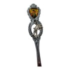 Cancun Mexico Souvenir Spoon Vintage Collectible Dolphin Charm Emblem