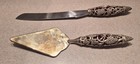 Vintage Godinger Silver-plated Cake Serving Utensils