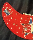 Vtg 1948 Wards Tip-top Bread Cardboard Sun Visor patriotic Red White Blue read  