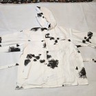 German Snow Camo Smock Jacket W  Detachable Hood   Trousers Pants Medium Winter