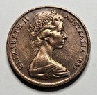 1981 Australia Coin 1 One Cent - Feather-tailed Glider  - Bronze Coin Australian