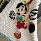 Vintage 1930s Pinocchio Chenille Walt Disney Productions Robe Dress Coat Rare