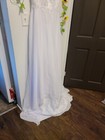 Womens Sz 10 White Wedding Dress Gorgeous Gown