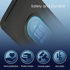 Happyhapi Bookends  Metal Bookend For Shelves   Assorted Sizes   Colors 