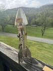 Vintage 1957 Berzac Astro Mfg Rocket Coin Bank Space Toy Works