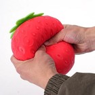 Giant Strawberry Squishy Toy Slow Rising Stress Relief Fidget Squeeze Ball