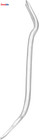 25239 Brake Spoon Tool  Drum Brake Tool 29   And 45   Angled Ends  Heat-treated St