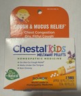 Boiron Chestal Meltaway Pellets Cough   Mucus Relief  2 Tubes  Exp  Jan 2029