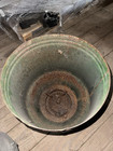 John Deere Round Metal Seed Hopper B15490