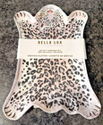 Bella Lux   Leopard Print   Melamine   Serving Platter Set Of 2