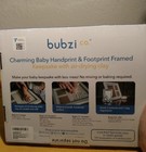Bubzi Co Clay Handprint Footprint Photo Frame Kit Baby Newborn Keepsake Sealed