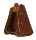 Western Hooded Stirrups - Poly Stirrups W leather Hood - Adults Or Youth