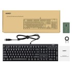 Aukey Km-g6 Wired Keyboard Mechanical For Windows Gaming Pc 104 Keys