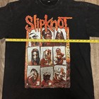 Slipknot Black Graphic T-shirt Size Xl Rock   Pop Music