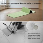 Foldable Yoga Mat  71 x24 x1 3  Thick  Non Slip Exercise Mat