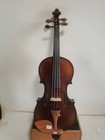 7 8 Size Violin Stradi Model Flamed Maple Back Spruce Top Hand Made 0231