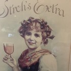 Rare Strohs Extra Beer Advertisement Louis Pranger Lithograph Framed 33x25   