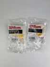 Wilson Single Density Mouth Guard Lot Of 2  Yellow Color Size  Adult 