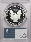 2021-w Proof American Silver Eagle  1 Pcgs Pr70dcam Fdoi 35th Anniv  Ogh Label