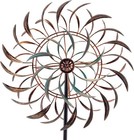 Wind Spinner Metal Large Kinetic Wind Sculpture Spinner Yard Art Outdoor Decor