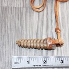 Very Large Rattlesnake Rattle  Necklace   25360