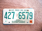 New Hampshire Old Man      License Plate Buy All States Here Free Shipping