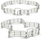 Kids Corral Fence Pasture Panel Gates Horse Farm Pretend Play Toy Gift