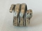 Extremely Rare Ancient Viking Ring Silver Color Snake Artifact Authentic Amazing