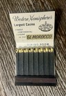 Matchbook Casino Freeport Grand Bahamas Gold Foil Old Full Vintage Unstuck Match