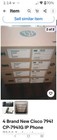 Cisco 7941g Gigabit Unified Business Ip Phone Cp-7941g