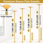 Pole Dance Pole For Home 45mm Spin Static Professional Dancing Pole