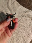 Vintage Diecast 3  Dirt Bike Orange Rare Kawasaki Yamaha Motorcycle Rare Htf