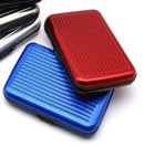 Pocket Waterproof Business Id Credit Card Wallet Holder Aluminum Metal Rfid Case