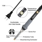 96pcs Wood Burning Kit Professional Wood Burner Pen Tool Creative Tool Set Adj